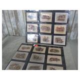 2 PAGES -- CIGARETTE CARDS