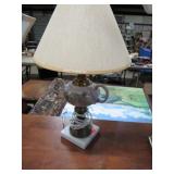 HAND PAINTED TEAPOT TABLE LAMP