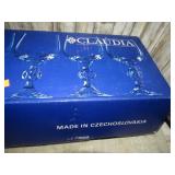 CLAUDIA CRYSTAL WINE STEMWARE