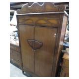 DEPRESSION ERA ARMOIRE (other lots match)