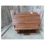 CABIN BIRD HOUSE