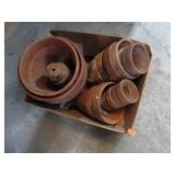 CLAY FLOWER POTS