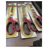 3 pair-- HYDE WALL COVERING SHEARS / SCISSORS