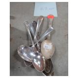 STERLING SILVER SPOONS -- 4.3ozt