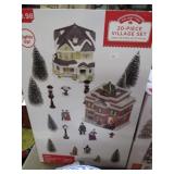 20pc HOLIDAY VILLAGE SET