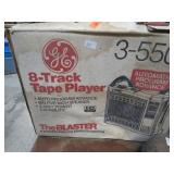 VINTAGE GE PORTABLE 8 TRACK PLAYER