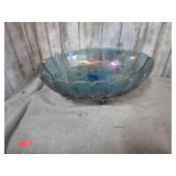 CARNIVAL GLASS FRUIT BOWL