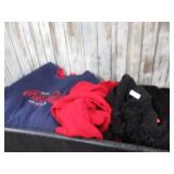 COCA COLA SWEATSHIRT AND 2 SCARFS