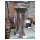 2-- PILLAR CANDLE STANDS