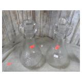 2-- WHITEHOUSE VINEGAR BOTTLES