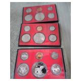 1976, 1977 & 1978 U.S. PROOF COIN SETS