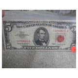 1963 RED SEAL $5 STAR NOTE