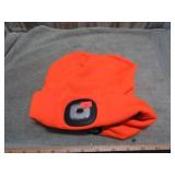 HAT W/ LED HEAD LIGHT