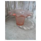 PINK GLASS VASE