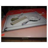 SILVER PLATED VANITY SET