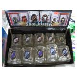 20-- NFL TEAM SHOT GLASSES