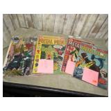 10-- DC METAL MEN COMC BOOKS