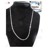 STERLING SILVER NECKLACE -- 3.69g