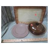 BAKING DISH & SERVING PLATTER