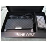 NINE WEST PURSE & WALLET GIFT SET