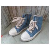 CANVAS HIGH TOP SHOES -- 40