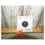 1870 3 CENT PIECE COIN