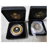 2-- U.S. ARMY CHALLENGE TOKENS