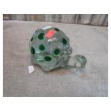 ART GLASS TURTLE FIGURINE