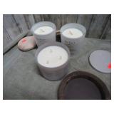 3-- SCENTED CANDLES