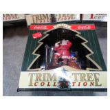 4-- COCA COLA CHRISTMAS ORNAMENTS