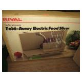 FOLD AWAY FOOD SLICER