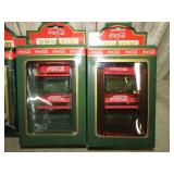 3-- COCA COLA TOWN SQUARE FIGURINES