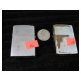 2-- ZIPPO LIGHTERS