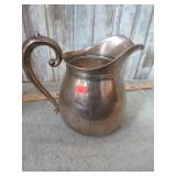 STERLING SILVER PITCHER -- 16.4ozt
