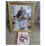 NORMAN ROCKWELL PRINT & BOOK