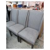 3-- UPHOLSTERED CHAIRS