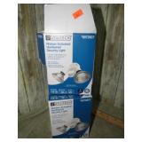 2-- MOTION ACTIVATED SECURITY LIGHTS