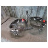 CONDIMENT BOWLS & CADDY