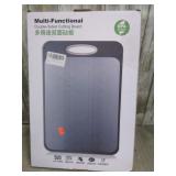 MULTI FUNCTION 2 SIDED CUTTING BOARD