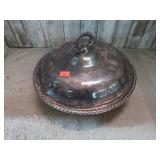 SILVERPLATE & GLASS SERVING DISHES