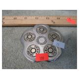 3 RD RAIL REVOLVER BELT BUCKLE