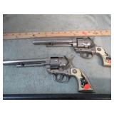 PAIR-- COWBOY CAP PISTOLS
