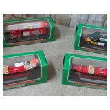 HESS MINI TANKER SHIPS, FIRE ENGINE & TRUCK