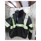 HIGH VISIBILITY COAT  --- WATERPROOF  - M