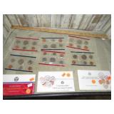 1987, 1988 & 1989 U.S. MINT UNCIRCULATED COIN SETS