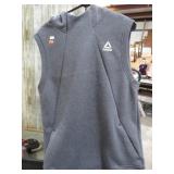 (NWT) REEBOK HOODIE VEST -- M