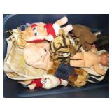 ASSORTED DOLLS PLUSH TOYS, ETC