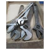 5-- ADJUSTABLE WRENCHES