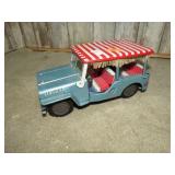 FRICTION DRIVE TOY FANTASY ISLAND JEEP