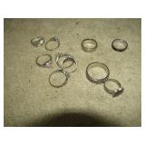 ASSORTED RINGS